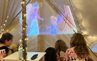 Portable Projector Birthday Party Ideas